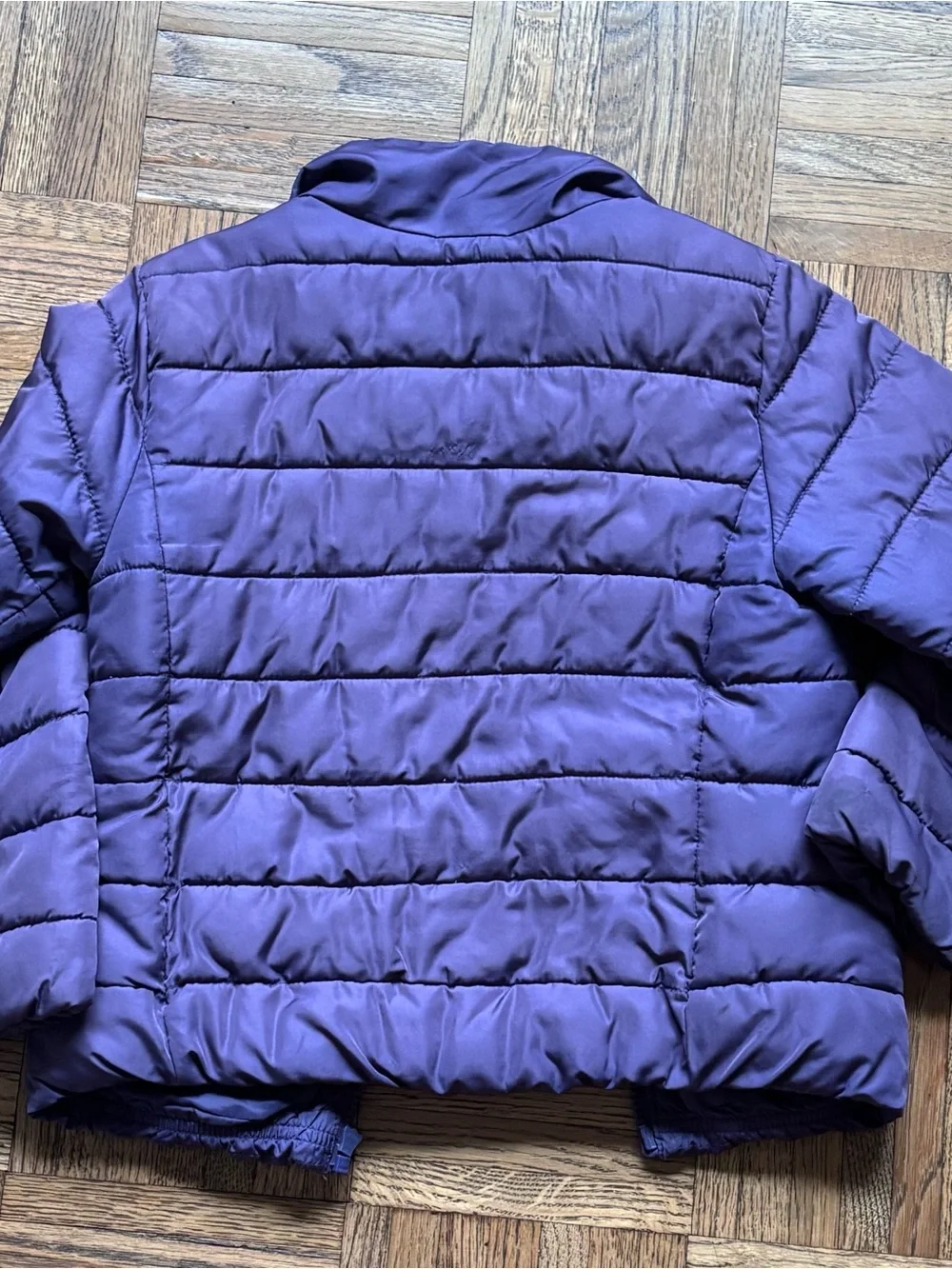 The Children's Place Quilted Puffer Jacket in Purple